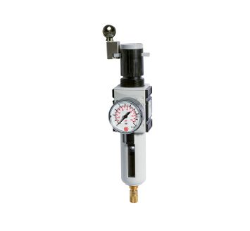 Filter regulator »FUTURA«, PC, Size 1, G 1/4, 0.5-8 bar, Fully a.