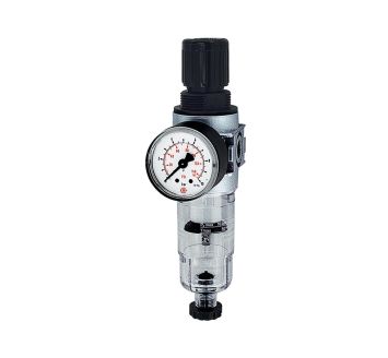 Filter regulator »multifix-mini«, PC container, G 1/8, 0.5-10 bar