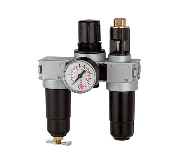 Service unit 3-part »multifix-mini«, Metal container, G 1/4