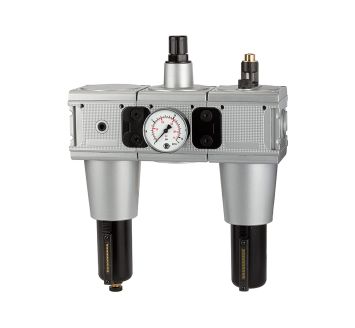 Service unit 3-part »multifix«, Metal container, Size 5, G 1
