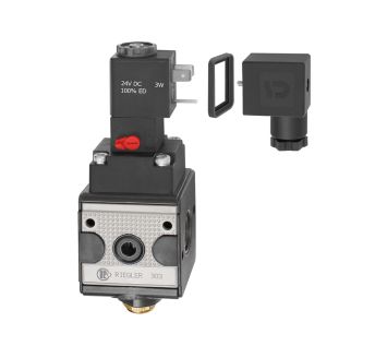 Switch valve (3/2-way valve) »multifix«, 110 V AC, Size 1, G 1/4