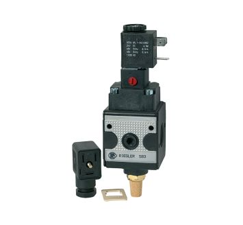 Switch valve (3/2-way valve) »multifix«, 230 V AC, Size 3, G 1/2