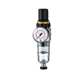 Filter regulator »Standard-mini« with PC container, 5 µm, G 1/4