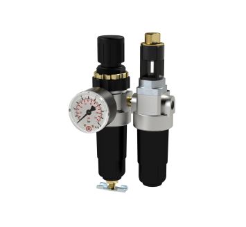 Service unit 2-part »Standard-mini« with metal container, G 1/4
