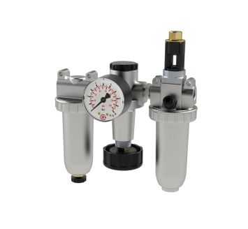 Service unit 3-part »Standard«, Metal container, Size 3, G 1