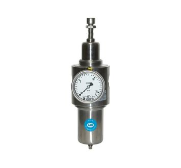 Stainless steel filter regulator, 1.4404, G 1/2, 1 - 15 bar