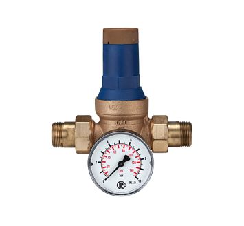 Pressure regulator for potable water, DVGW tested, R 1/2