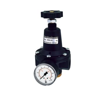Pressure relief valve, incl. pressure gauge, G 1/2, 0.1 - 3 bar