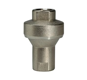 Inline pressure regulator for water / air, G 1/4, pre-set 1 bar