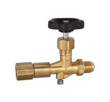 Blocking valve pressure gauge, taps - rotating bushing, G 1/2