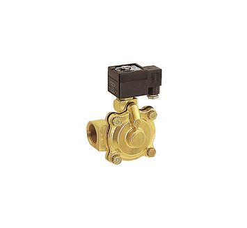 2/2-way solenoid valve, NC, pilot operated, 24 V DC, Rp 1