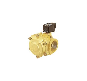 2/2-way solenoid valve, NC, pilot operated, 24 V DC, Rp 2