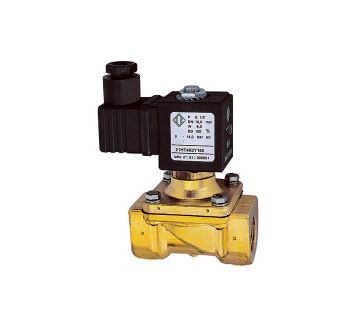 2/2-solenoid valve,NC,force pilot operat.,230-240V,G3/8,PN0-14bar