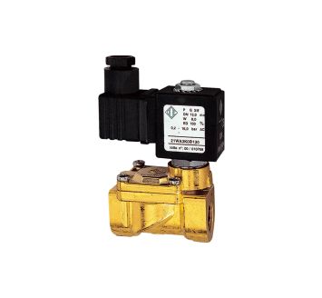 2/2-solenoid valve,NO,pilot operated,24V DC,NBR,G1/2,PN0.2-16bar