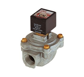 Pulse diaphragm valve, NC, 230 V, 50 - 60 Hz internal pre-control