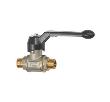 Ball valve heavy duty design, Manual lever, ET/ET, R 3/8