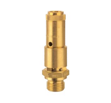 Full stroke safety valve DN 10, G 3/8, Trigger pressure 0.2 bar