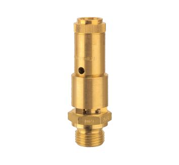 Full stroke safety valve DN 10, G 3/8, Trigger pressure 0.25 bar