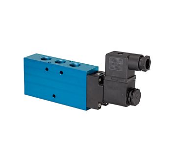 5/2-way valve, Single-sided electromagn. monost. G1/2, 230V,50Hz