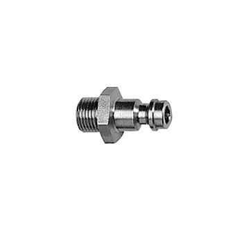 Nipple for coupl. I.D. 5, Stainless steel 1.4305, G 3/8 ET