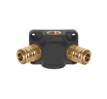 End distributor socket, G 3/4, 3 stand.Coupl. I.D. 7.2, max.15bar