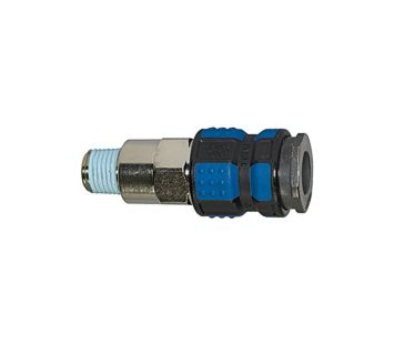 Quick-connect coupling I.D. 7.8, High flow rate, R 1/2 ET