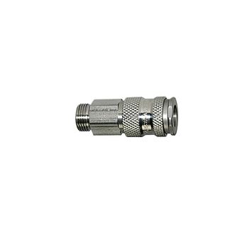 Quick-connect coupling I.D. 7.8, St. steel 1.4305, G 1/4 ET