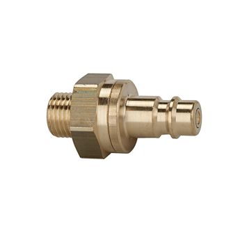 Nipple for I.D. 7.2 - 7.8, locking on both sides, Brass, G 1/8 ET