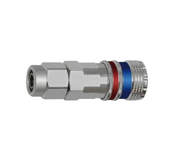 Safety coupling I.D. 7.6, »stream line«, for hose 10x6.5