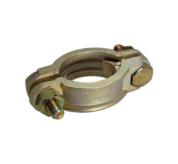 Hose clamp, 2-part, Clamping range 56 - 72 mm, I.D. 50 (2")