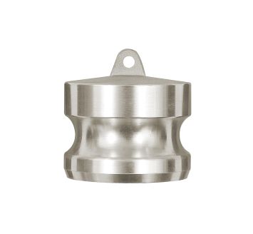 Kamlok cap plug, DP type, Aluminium, Size 1 1/4, Plug Ø 45