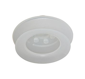 Bellows suction cup, Round 1.5 folds, Silicone material, FGA ø43