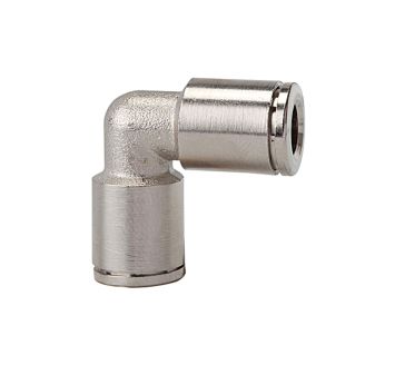 Push-in L-connector »metallica«, for hose exterior Ø 4 mm