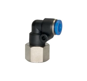 Push-in L-fitting »Blue Series«, rotating, G 1/8 i.