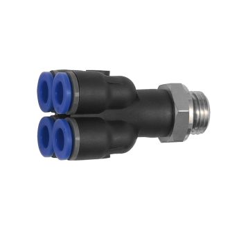 Multi-distributor »Blue Series«, 4-fold, rotating, G 1/8 o.