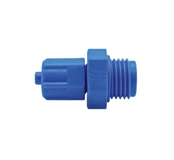 Straight screw-in fitting, G 3/8 o., for hose 8/6 mm, AF 19