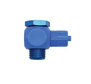 Angled fitting, rotating, G 1/8, for hose 8/6 mm, POM