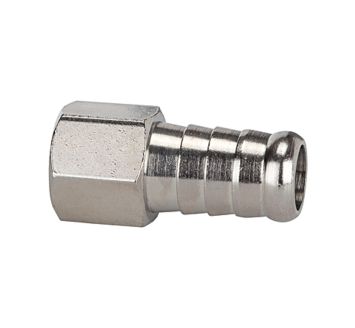 Screw-on hose connector, G 1/2 i., for hose I.D. 10 mm, AF 25