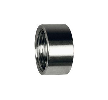 Bushing, round, Short design, G 1 1/2, Stainless steel 1.4408
