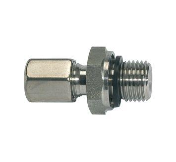 Straight screw-in fitting, G 1/2, Pipe exterior Ø 10