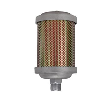 High performance silencer, Aluminium, G 3/4