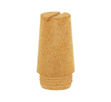 Sintered bronze silencer, Slot, G 1/8
