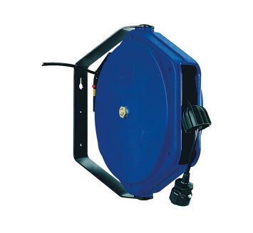 Elektro-Kabelaufroller, PVC 3x1,5 mm², max. 230 V/16 Ampère, 10 m