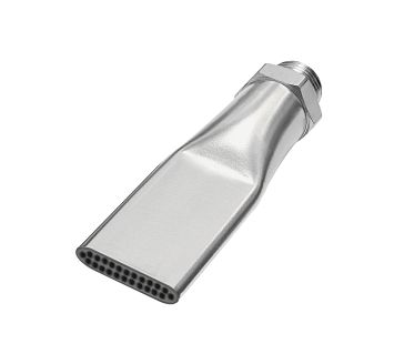 Low noise flat nozzle, G 3/8 ET, Nozzle width 29 mm