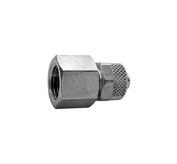 Straight screw-on fitting, »value line«, G 1/8 i., for hose 6/4