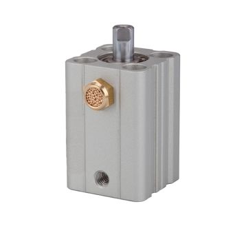 Short stroke cyl., single-acting, Piston Ø 16, Stroke 10, M5x0,8