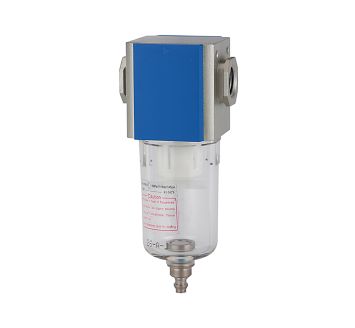 Filter »G-mini« with PC container, 5 µm, Size 200, G 1/4