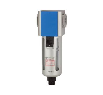 Filter »G«, PC container, Protective cage, 5 µm, Size 300, G 1/2