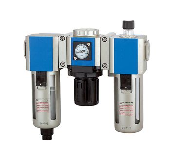 Service unit 3-part »G«, PC container, 5 µm, Size 300, G 1/4