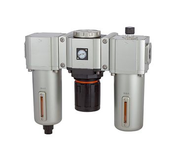 Service unit 3-part »G«, Metal container, 5 µm, Size 600, G 1